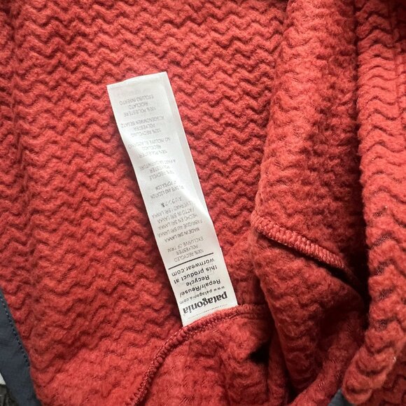 NWT Patagonia Men's XL R1 Air Zip Neck Fleece Pullover Mangrove Red Lightweight - Picture 8 of 13
